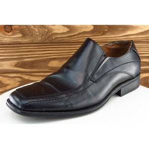Joseph Abboud Shoes Sz 8.5 M Black‎ Loafer Leather Men X173421